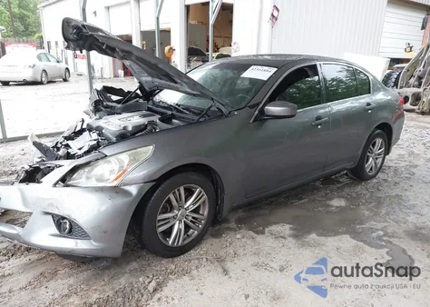 2011 Infiniti G25X from USA, damaged, VIN JN1DV6AR9BM653931
